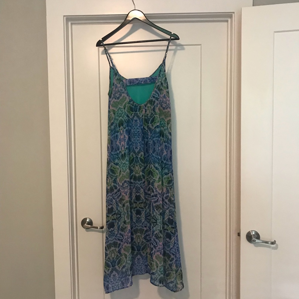 MuMu Printed Maxi Dress